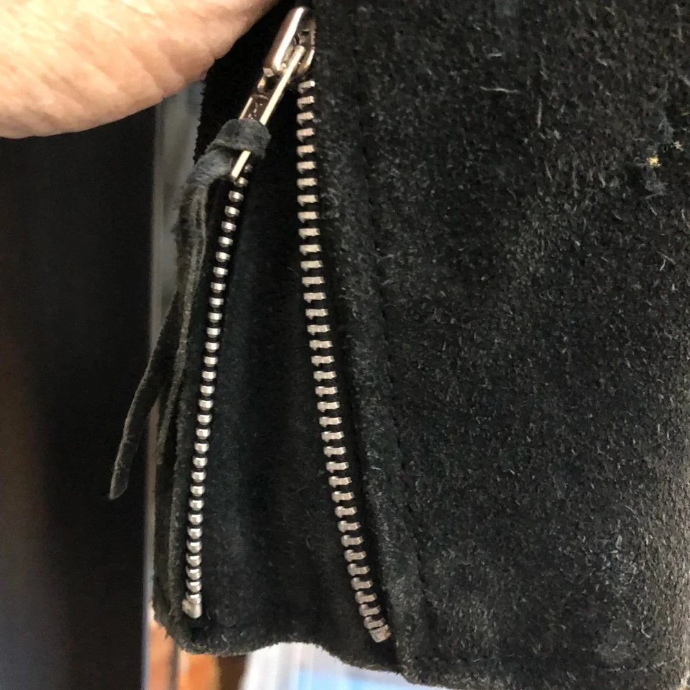 SHAF women’s leather suede jacket - Picture 4 of 6